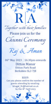 Invitation-Chunni-Ceremony